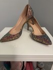 J.CREW Women’s Multicolor Glitter Pointed Toe Stiletto Pumps Slip-On 5.5 — photo 2