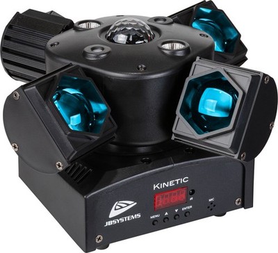 JB-Systems Kinetic Mehrfach Lichteffekt RGBW LED Laser Strobe DMX Party Show
