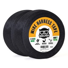 Wire Harness Tape - 2Pack High Temp Wiring Harness Self-Adhesive Auto Electri...