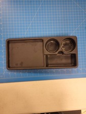 Black Plastic Multi Compartment Tray Organizer Desk Drawer Storage Tool