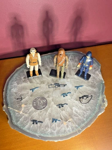 Vintage Star Wars - Last 17 coin - Weapons - 3 Complete Figures - Accessories