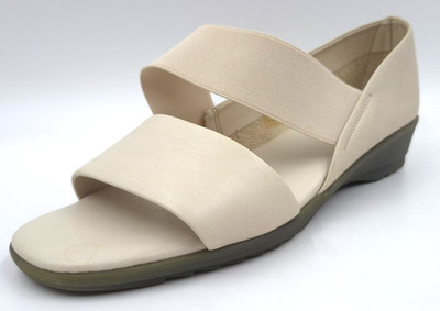 The Flexx FLEXX Creme Gr. 42 Damen Leder Sandalen UVP: 79,95  (6583)