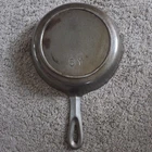 Vintage BSR Cast Iron Skillet marked 5Y Birmingham Stove & Range Heat Ring