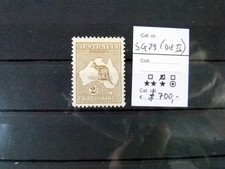 1915 Australie, kangourou, 2 shillings, SG 29 (Die II) neuf * 700eur CV