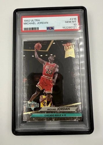 Jordan 1992 Fleer Jordan #216 Gold