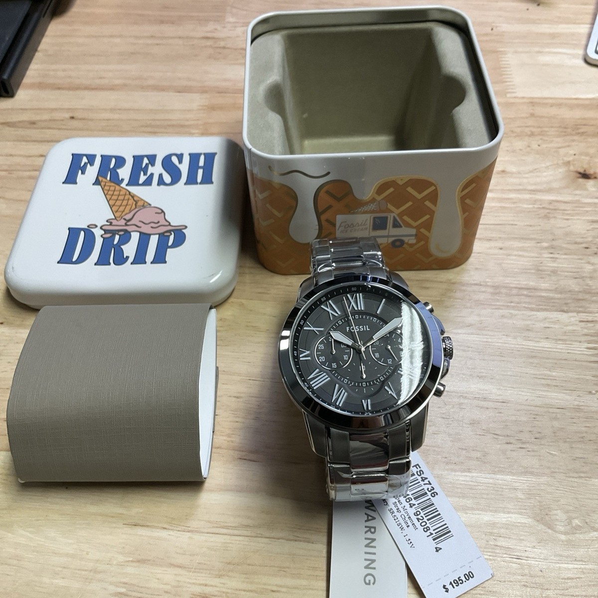 Fossil FS4736 Wrist Watch for Men for sale online | eBay