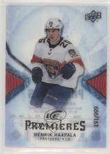 2017-18 Upper Deck Ice Ice Premieres 191/999 Henrik Haapala #137 3y0