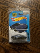 Hot Wheels 2014 HW City Ferrari 458 Italia Blue w/ Protector *RARE*