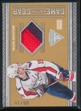 2012 Panini Titanium Prime Nicklas Backstrom Game-Worn Gear Patch Gold /10 B936
