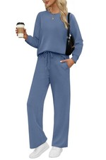 WIHOLL Lounge Sets for Women 2 Piece Business Casual Outfits Fall Fashion 202...
