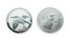Lot 2 1 Oz Silver Rounds 2011 Australia 1 Dollar - 1990 Australia 1 Dollar *449