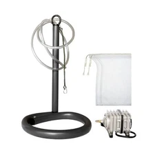 Worm Brew - Compost Tea & Worm Casting Tea Brewer - 5 Gallon Bucket Aerator (...