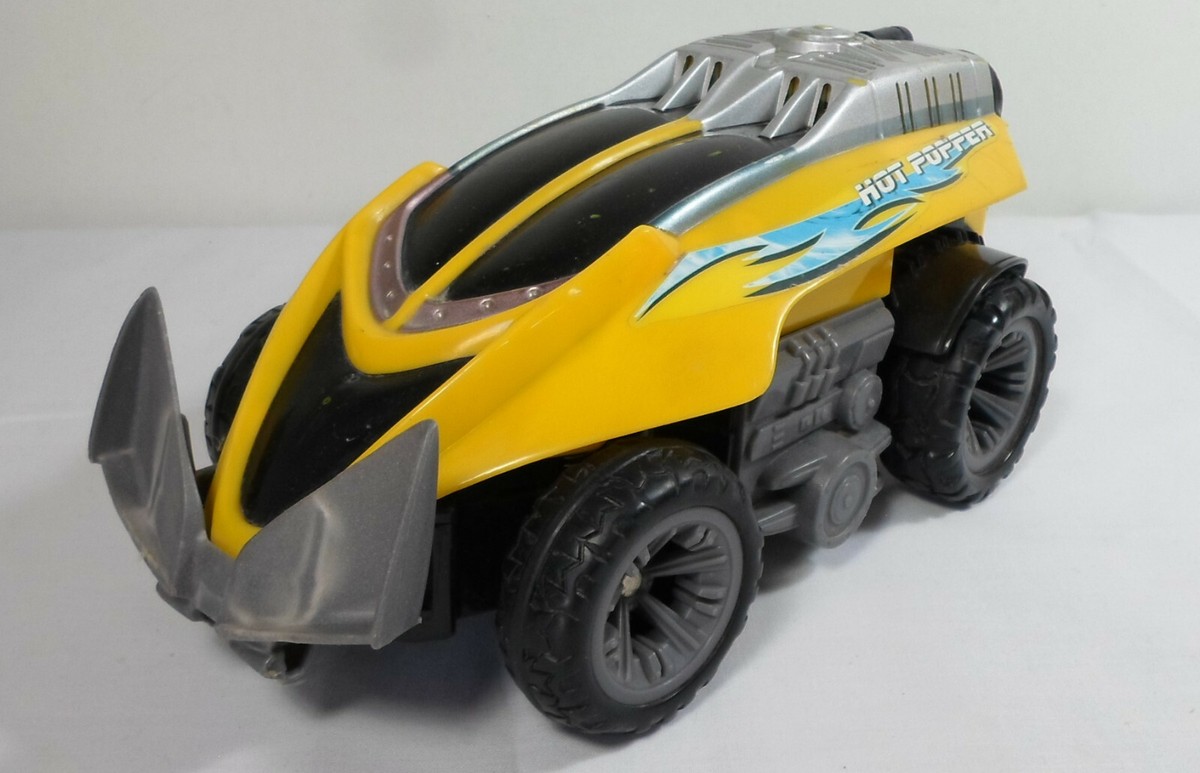 TYCO 2003 R/C YELLOW HOT POPPER REMOTE CONTROL CAR 40 MHz NO