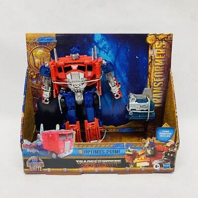    Rise of the Beasts Spark Charger Optimus Prime Action Figure Autobots Unite