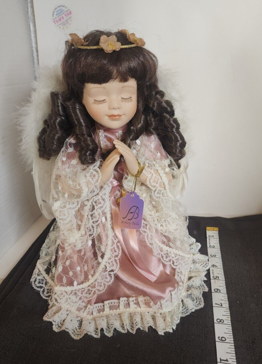 Ashley Belle Porcelain Praying Angel Doll (SMBB)