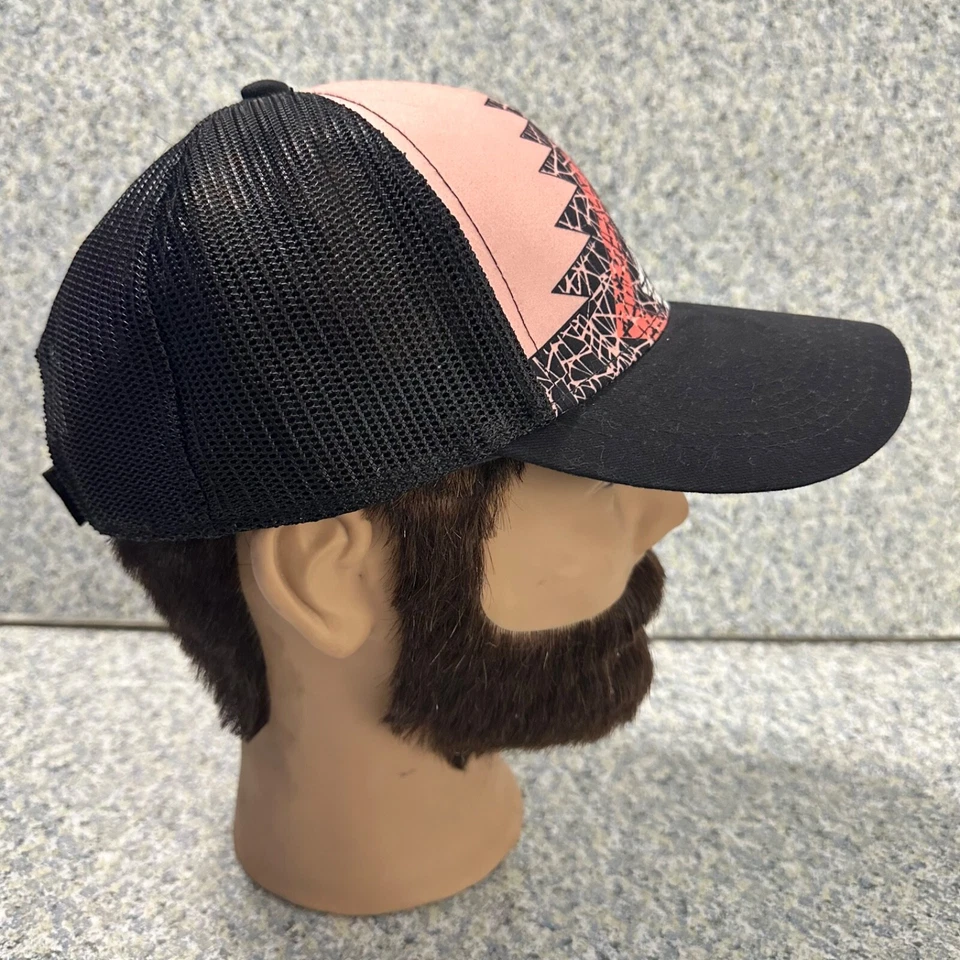 Ariat Azteca Rústico Alma Sombrero Adultos Rosa Malla Trasera Gorra Vaquero Occidental Rodeo Foto 2 de 4