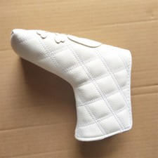 Premium White Skull Golf Blade Putter Cover Water-proof Golf Protect Headcover