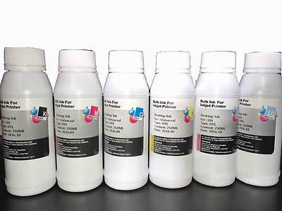 6 Bulk refill ink for Canon inkjet printer 6 colors 6x250ml BK/C/M/Y/LC ...
