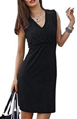 Jerseykleid von Vivance in Schwarz in Gr. 34NEU