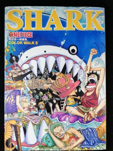 One Piece Illustrations Color Walk 5 Shark By Eiichiro Oda Japan Import Ebay