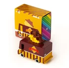 Candylab Wooden Toy Car Vintage Style Collectible Candyvan Waffle Van New