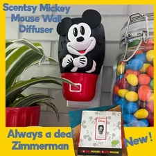 Scentsy DISNEY MICKEY MOUSE Wall Fan Diffuser NEW Use W UR Pods air Freshener