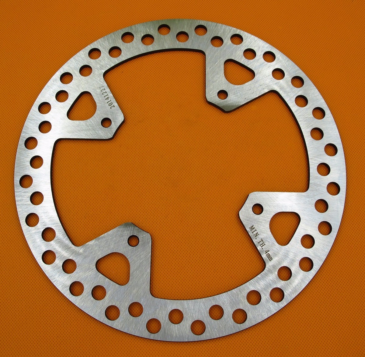 Rear Brake Disc Rotor For Honda XR650R (2000-2008) - 240mm Solid Stainless Steel, OEM 43351-MBN-671