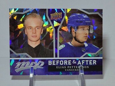 Elias Pettersson 2021-22 MVP Before and After   BA-12 Vancouver Canucks 