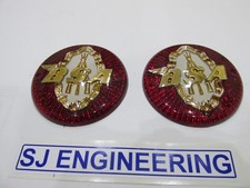 BSA A7 A10 B31 B33 Tank Badges with Logo/Piled Arms 65-8220 1957-1962