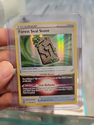 Forest Seal Stone 156/195 Silver Tempest NM Pokmon Card | eBay