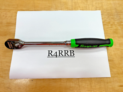 #ad Snap on Tools USA NEW 3 8quot; Drive 100 Tooth GREEN HARD Grip Long Ratchet FHLD100G $169.95