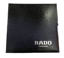 Rado Switzerland Watch original Black Instruction Book and warranty