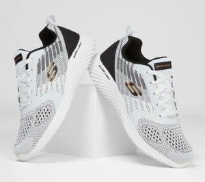 white walking trainers
