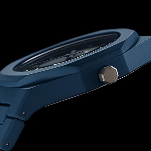D1 MILANO watch men\'s PCBJ21 Polycarbon Navy Blue Polycarbonate Brand New Sealed D1 MILANO watch men main image 3