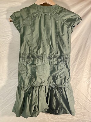 army green girls dress SHEIN Army Green Camo Knit Dress Kids Girls Ruched Waist Sleeveless Round Neck Slim Fit Pencil Hem Polyester Casual Summer Tank Midi,10Y