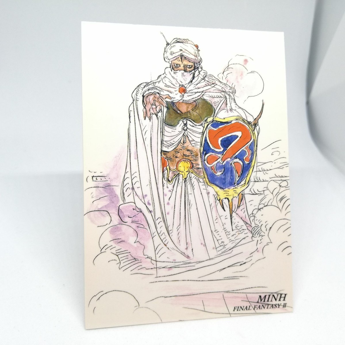 157 MINH Final Fantasy Ⅱ 2 Card Art Museum Yoshitaka Amano TCG