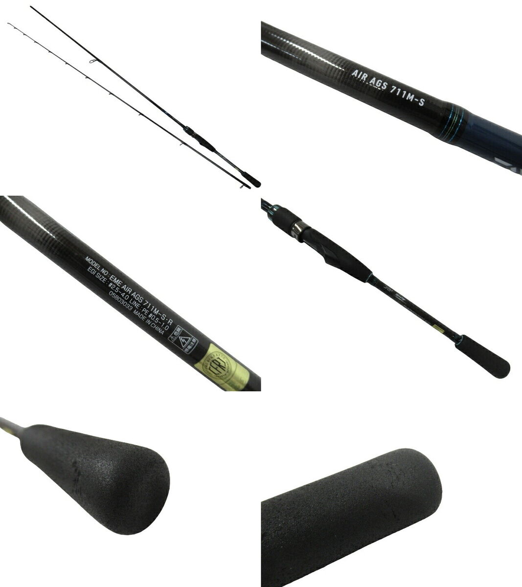 Daiwa Emeraldas AIR AGS 711M-S Egging Rod #PB09093 | eBay Daiwa Emeraldas AIR AGS 711M-S Egging Rod #PB09093 | eBay