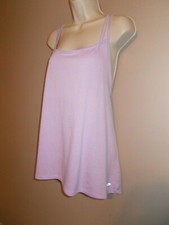 Champion Womens Lavendar Striped Athletic Casual Top T-Back Sleeveless