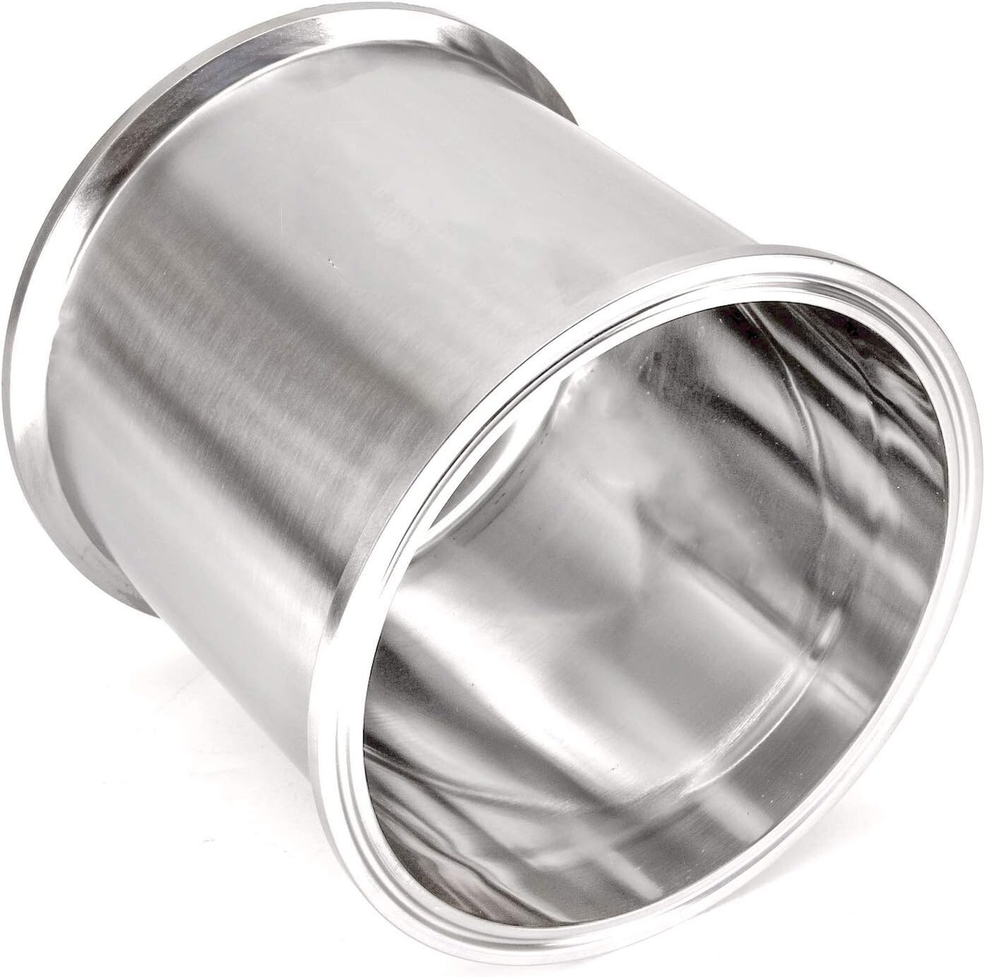 6" Sanitary Tri Clamp Spool 6" Length Stainless Steel 304 Round Tubing