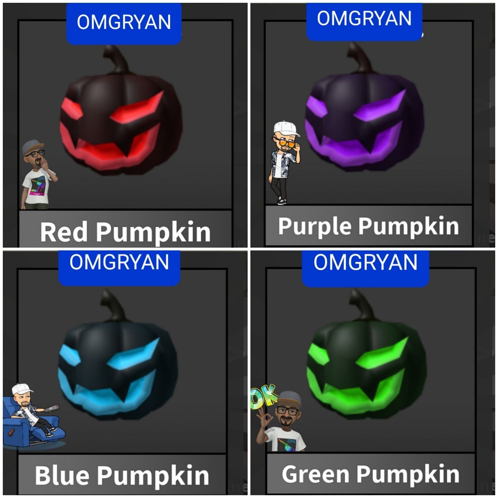 Halloween Pumpkin - Purple - Roblox