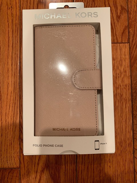michael kors folio phone case