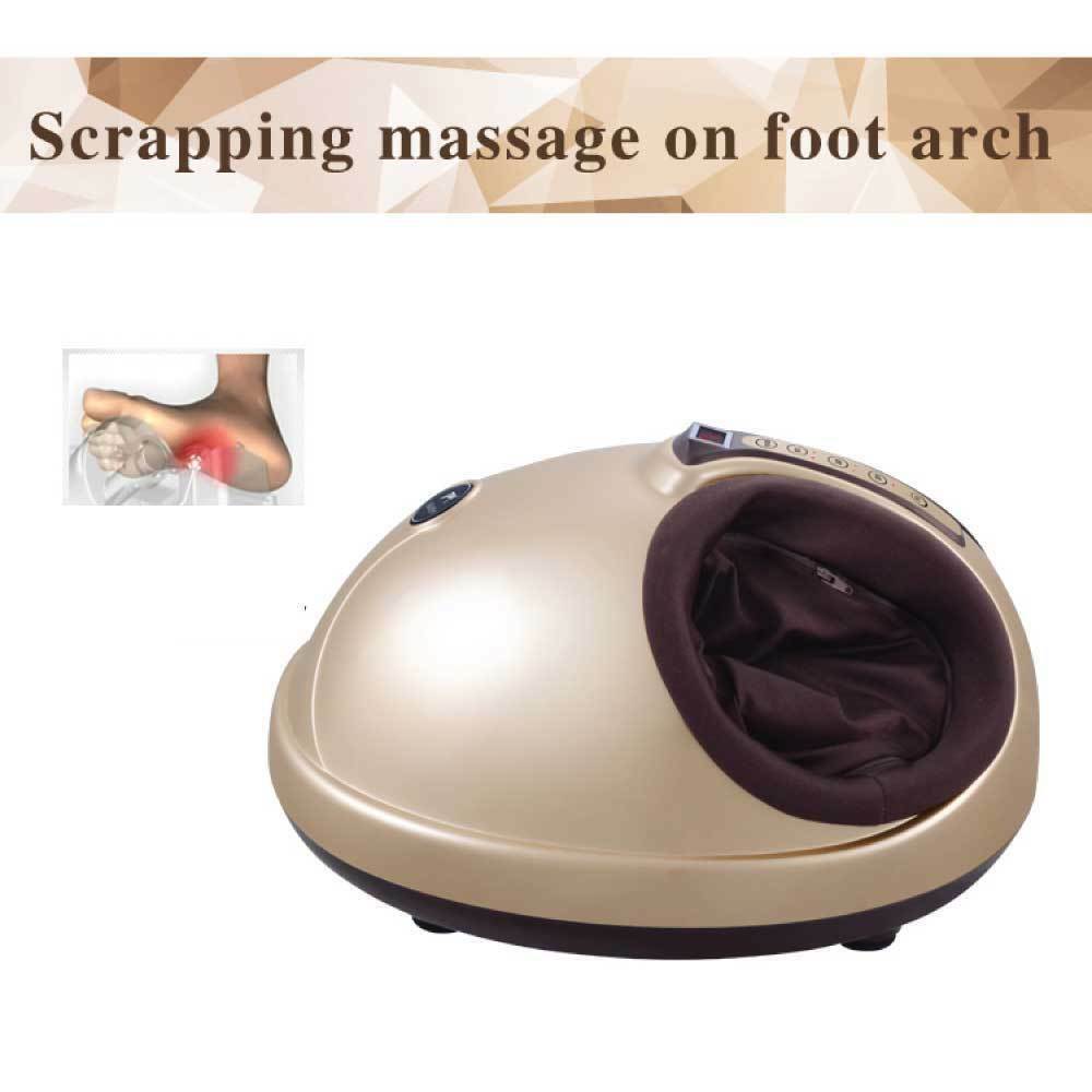 Foot Massager Machine Gold 3D Shiatsu Heat Kneading Pressing Relax Home