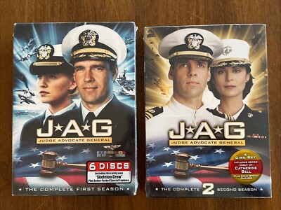 JAG - The Complete First & Second Seasons (DVD) 1 & 2 NEW