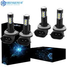 4Pcs Headlight For ARCTIC CAT 400 500 650 700 HI/Lo Beam LED Light Bulbs