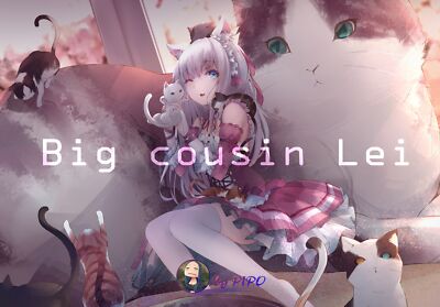 Anime Girls Animals Cats Original Characters  Gaming Mat Desk 43701