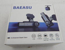BAEASU 3 Channel Dash Cam New In Box