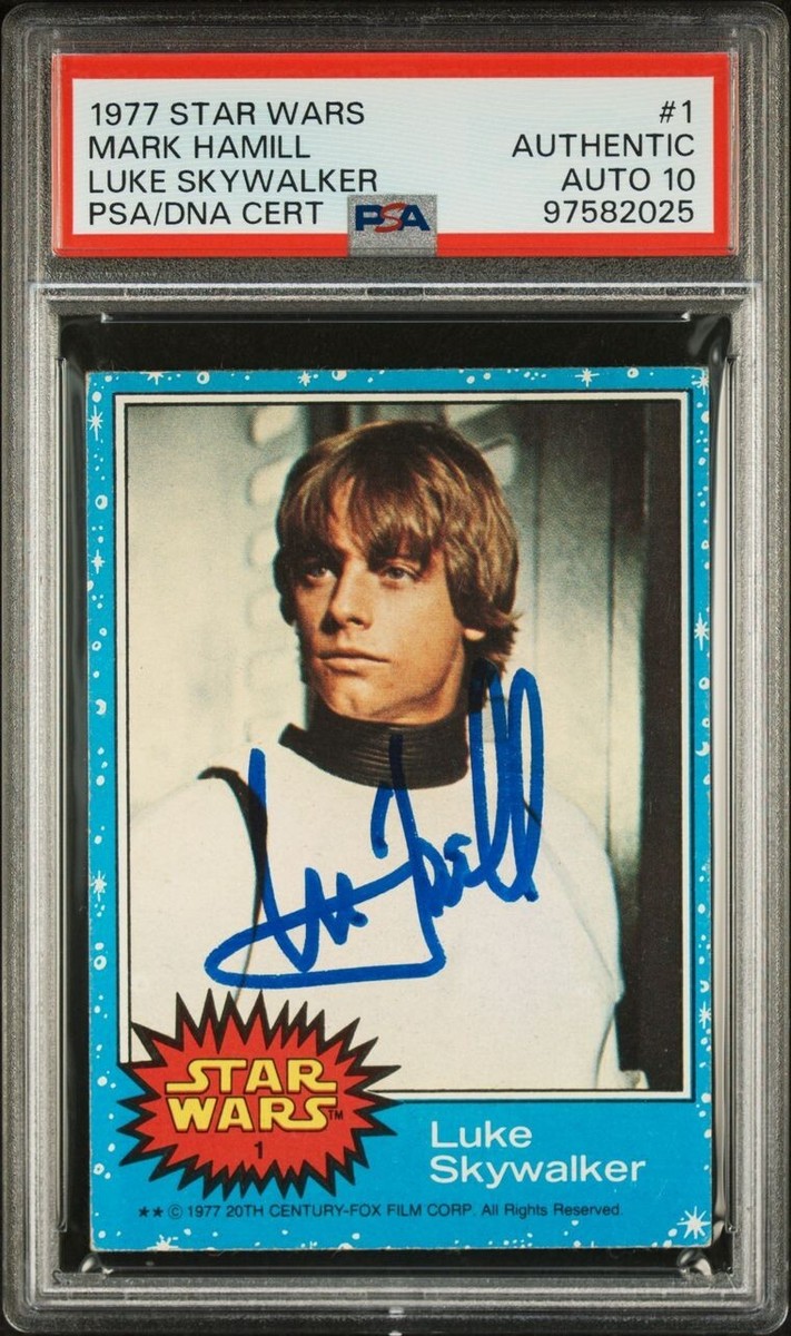 その他 Mark Hamill Auto starwars 2016 Star Wars Masterwork Mark Hamill Luke Skywalker Auto