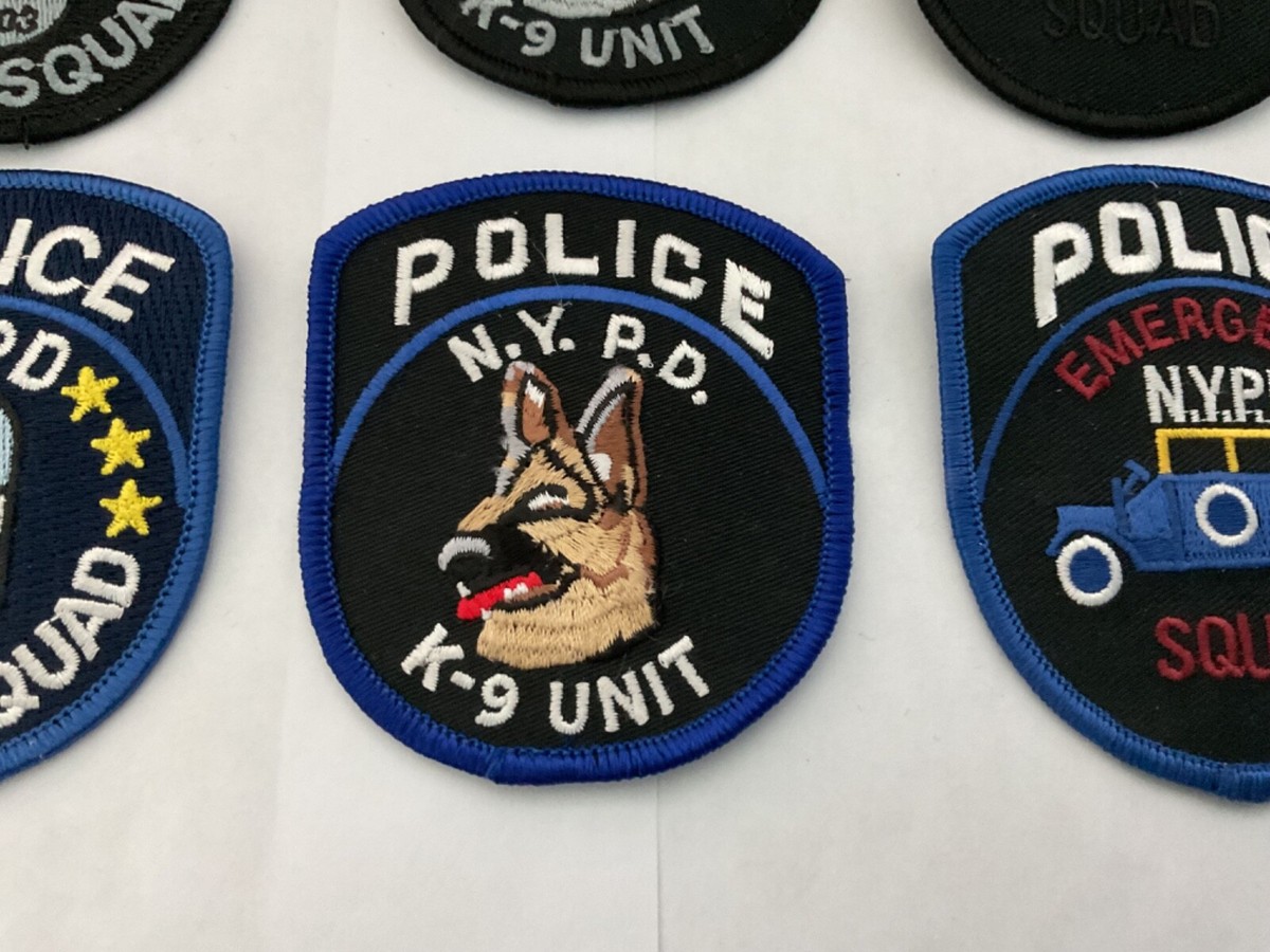 NYPD Police collectable patch set 6 new all different new NYPD Police collectable patch set 6 new all different new