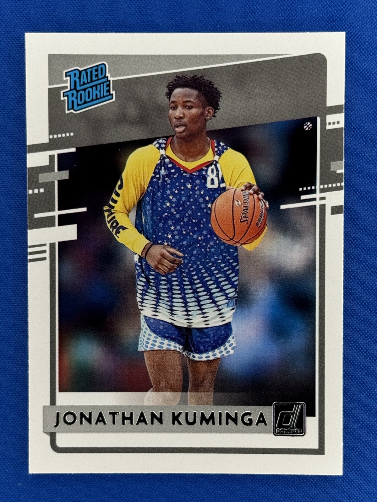 2021 Chronicles Donruss Draft Picks #30 Jonathan Kuminga Rookie RC Warriors