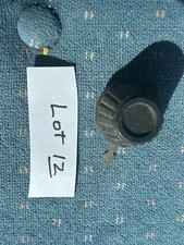 Lot 12 Battery Radio Or Early Test Equipment Knob With Pointer